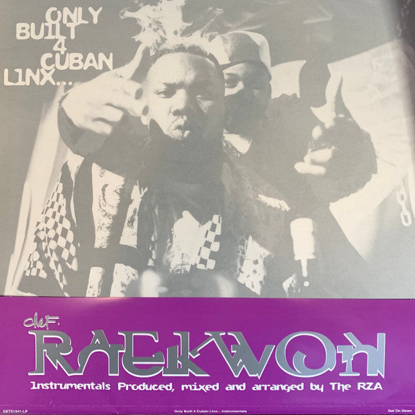 Raekwon - Only Built 4 Cuban Linx... Instrumentals (Purple-In-Clear Splatter Colored Vinyl) (2 Lp's) (LP) M