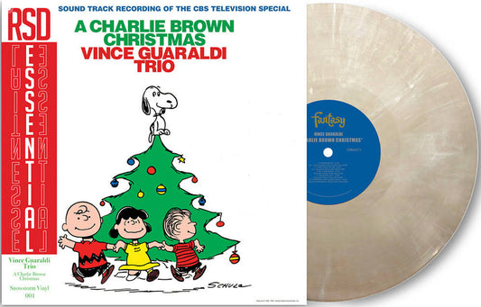 Vince Guaraldi Trio - A Charlie Brown Christmas (Think Indie Exclusive, Snowstorm Colored Vinyl) (LP) M