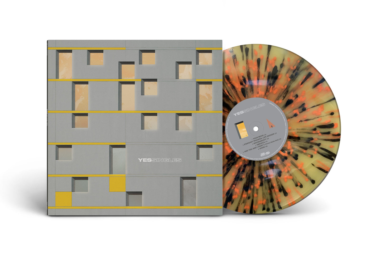 Yes - Yessingles (ROCKTOBER) (Yellow/Orange/Black Splatter Vinyl) (LP) M