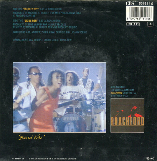 Roachford : Cuddly Toy (7", Single)
