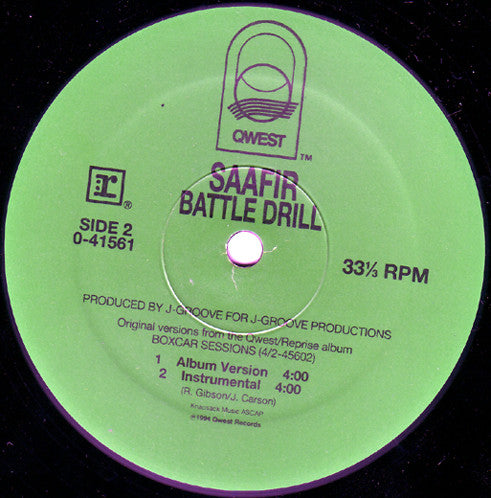 Saafir : Light Sleeper / Battle Drill (12")