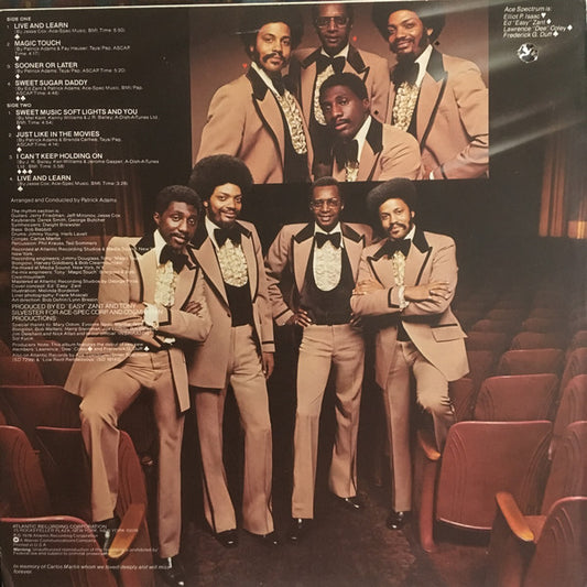 Ace Spectrum : Just Like In The Movies (LP, Album, PR )