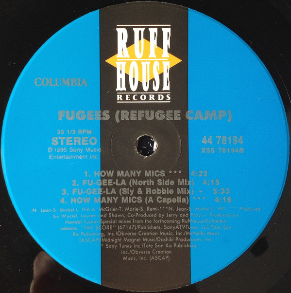 Fugees (Refugee Camp)* : Fu-Gee-La (12")