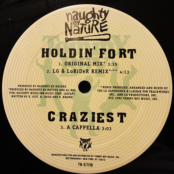 Naughty By Nature : Craziest (12")