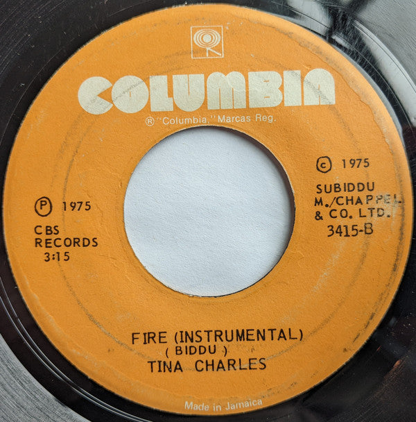 Tina Charles : You Set My Heart On Fire (7")