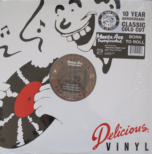 Masta Ace Incorporated : Born To Roll / Saturday Night Live / Top 10 List (12")