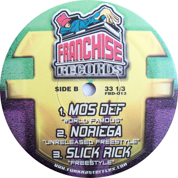 Funkmaster Flex : 60 Minutes Of Funk Vol. 3 Sampler (12", Smplr)