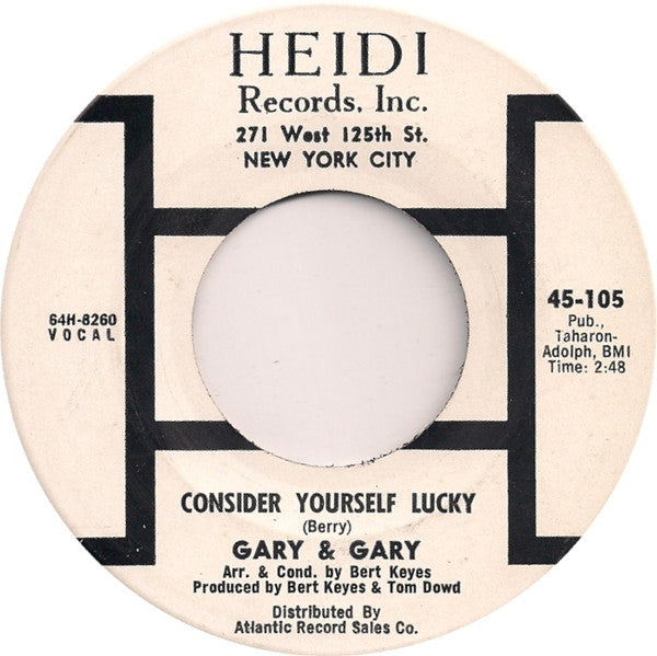 Gary & Gary : The Soft, Easy Life (7", Single)