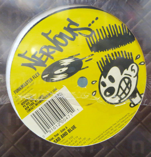Funkmaster Flex : Sad And Blue / Six Million Ways To Die (12")