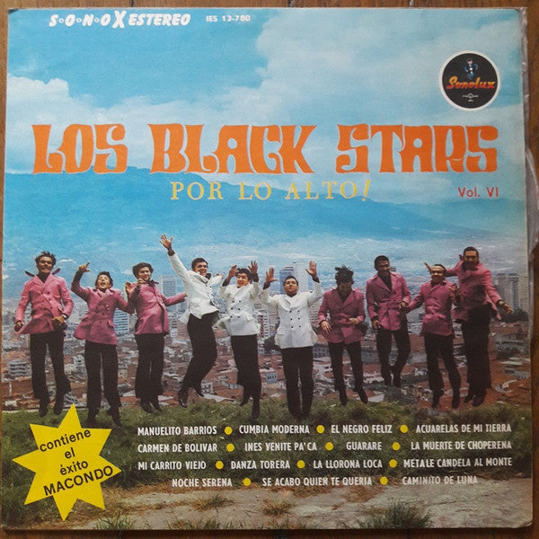 Los Black Stars : Por Lo Alto (LP)