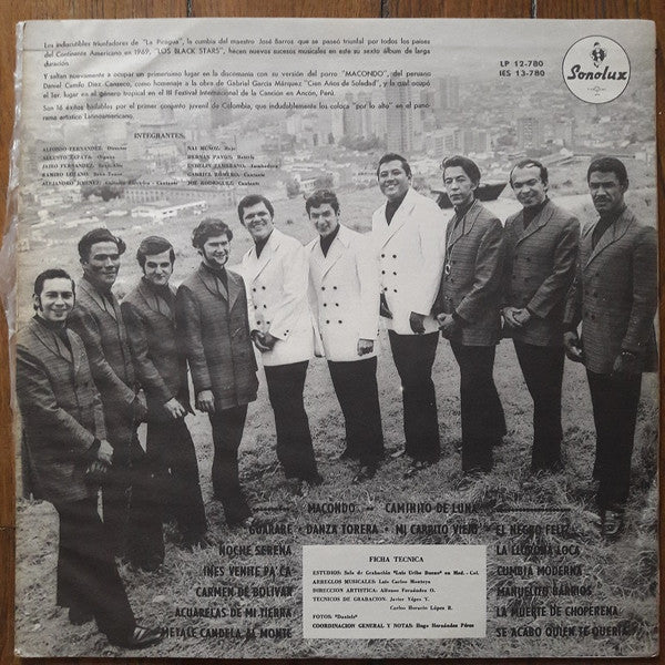 Los Black Stars : Por Lo Alto (LP)
