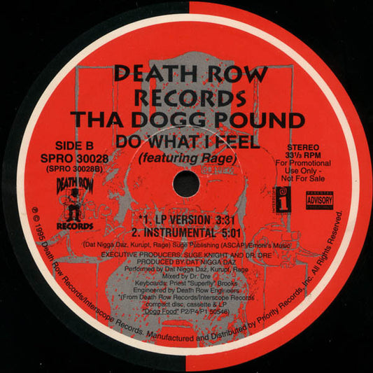Tha Dogg Pound : Let's Play House (12", Single, Promo)