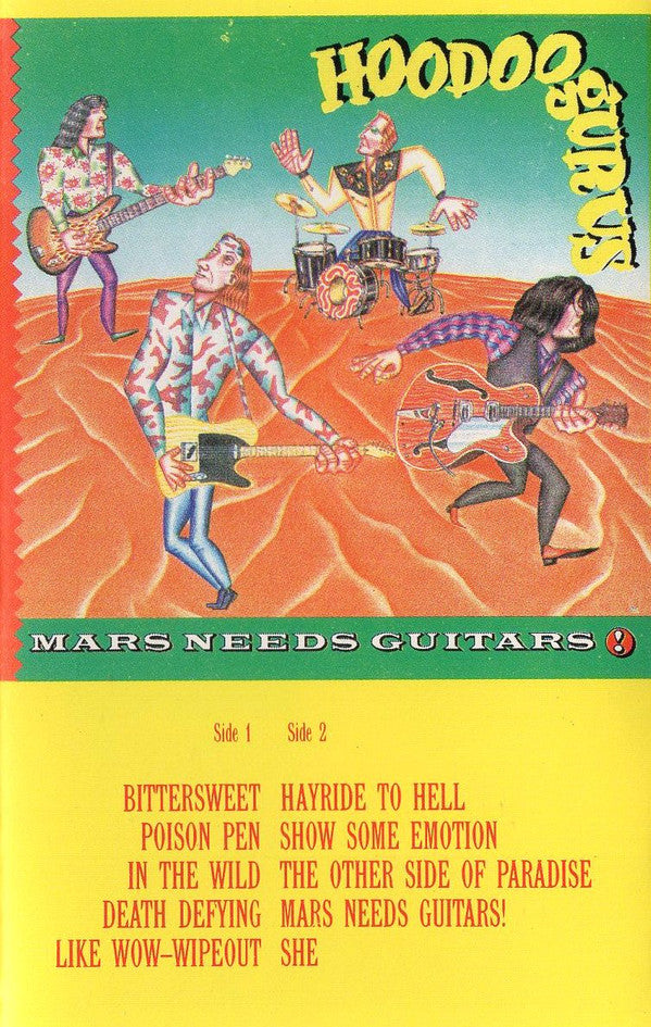 Hoodoo Gurus : Mars Needs Guitars! (Cass, Album, SR)