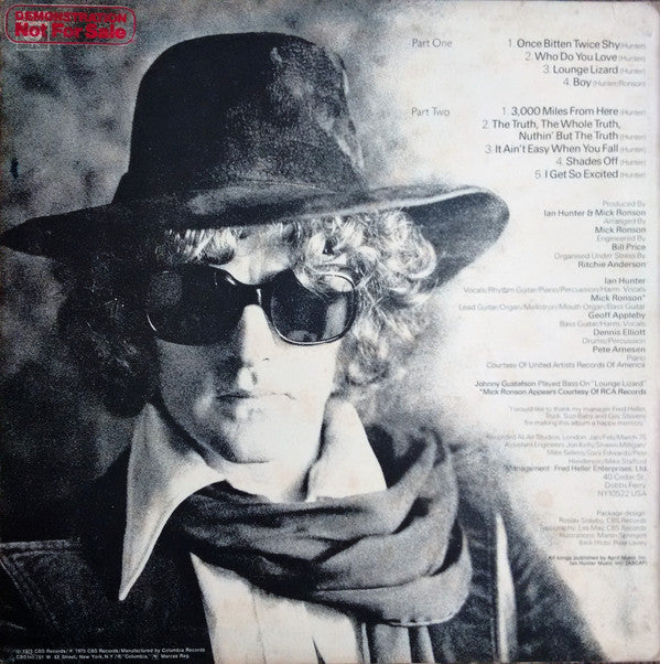 Ian Hunter : Ian Hunter (LP, Album)