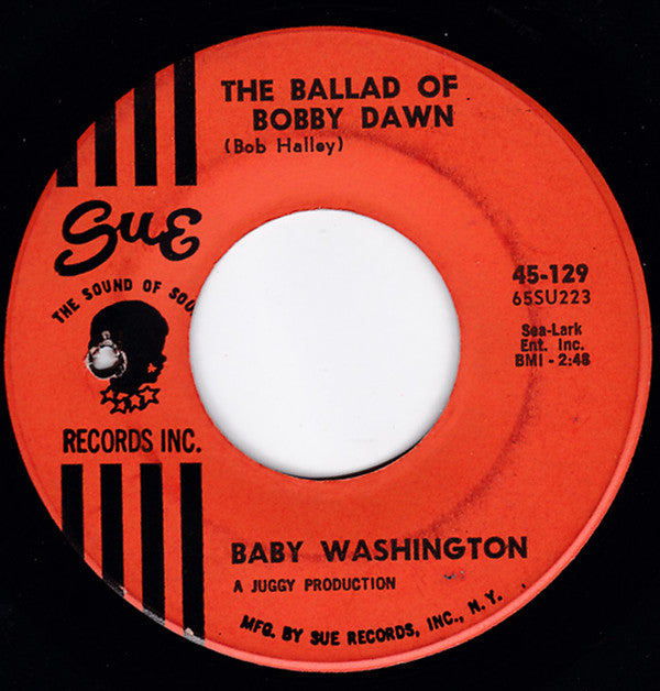 Baby Washington : Only Those In Love / The Ballad Of Bobby Dawn (7", Single)