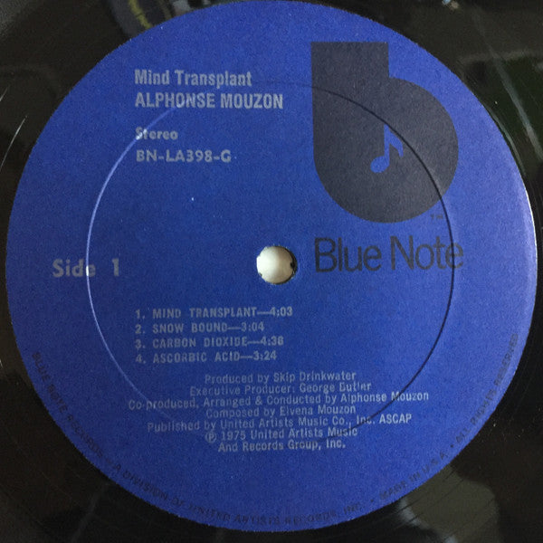 Alphonse Mouzon : Mind Transplant (LP, Album)