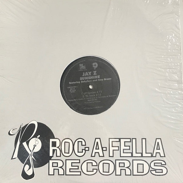 Jay-Z featuring Babyface and Foxy Brown : Sunshine (12")