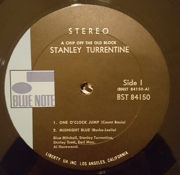 Stanley Turrentine : A Chip Off The Old Block (LP, Album)