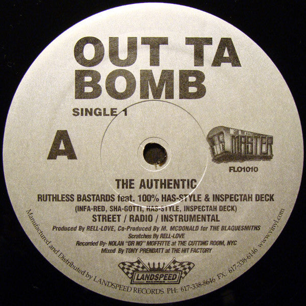 Ruthless Bastards : The Authentic / Misery, Pain & Hunger (12")