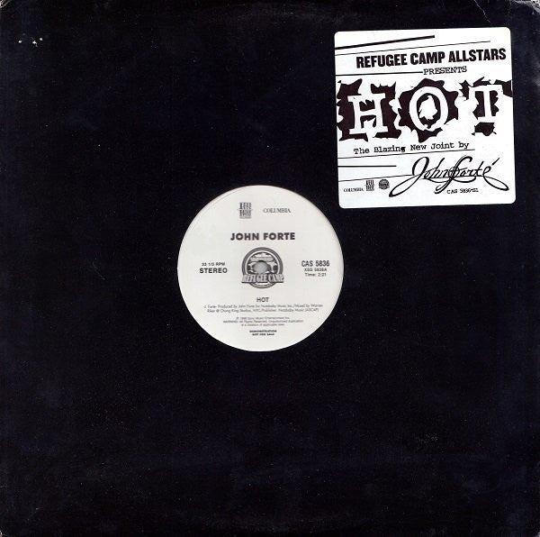John Forte : Hot (12", Promo)