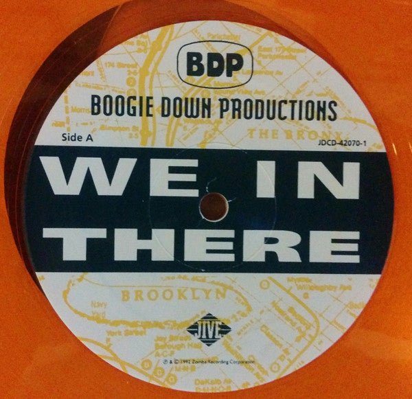 Boogie Down Productions : We In There (12", Single, Promo, Tra)
