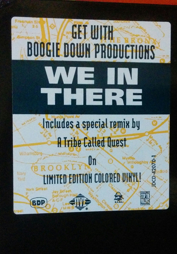 Boogie Down Productions : We In There (12", Single, Promo, Tra)