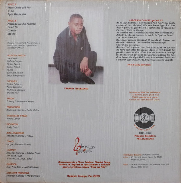 Anderson Cameau Et Son Groupe Kalalou : Kalalou Vol.2 - Marie, Marie A Ou (LP, Album)