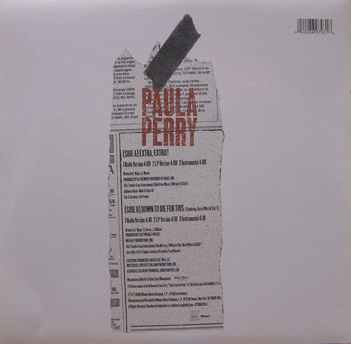 Paula Perry : Extra, Extra!! (12")