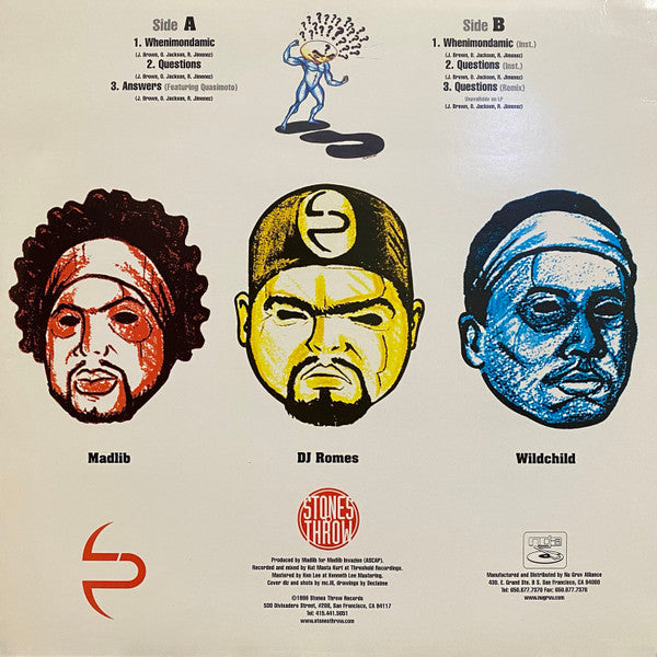 Lootpack : Whenimondamic (12", Single)