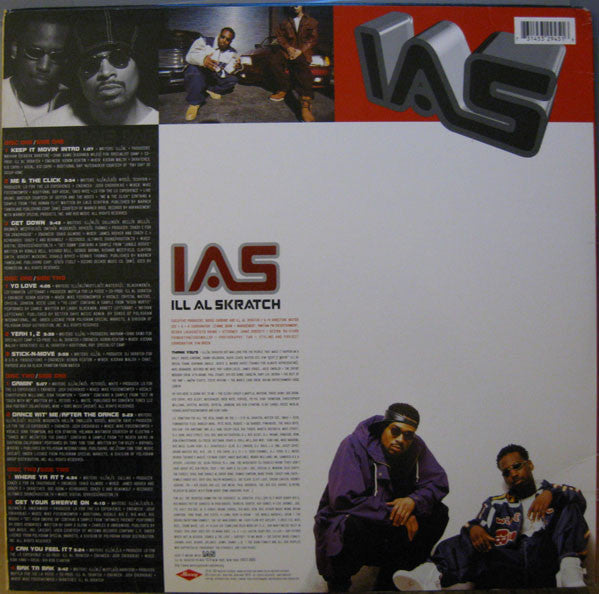 Ill Al Skratch : Keep It Movin' (2xLP, Album)