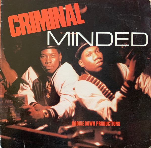 Boogie Down Productions : Criminal Minded (LP, Album, RE)
