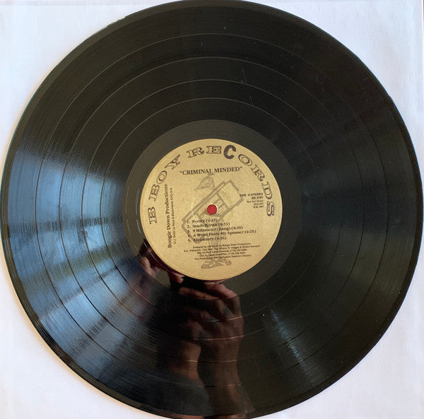 Boogie Down Productions : Criminal Minded (LP, Album, RE)