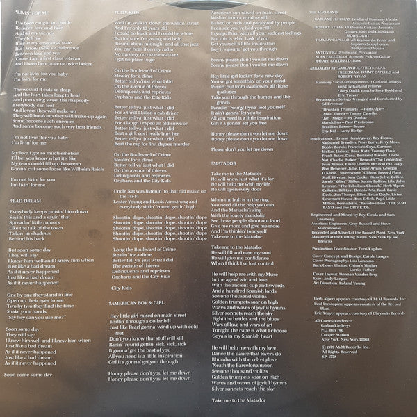 Garland Jeffreys : American Boy & Girl (LP, Album, Ter)