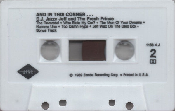 DJ Jazzy Jeff & The Fresh Prince : And In This Corner... (Cass, Album)