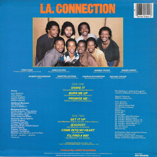 LA. Connection : LA. Connection (LP, Album, Glo)
