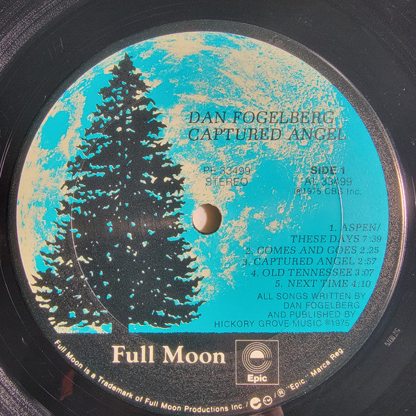 Dan Fogelberg : Captured Angel (LP, Album, San)