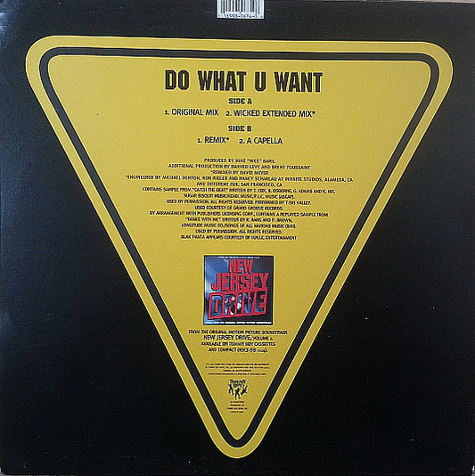 Blak Panta : Do What U Want (12")