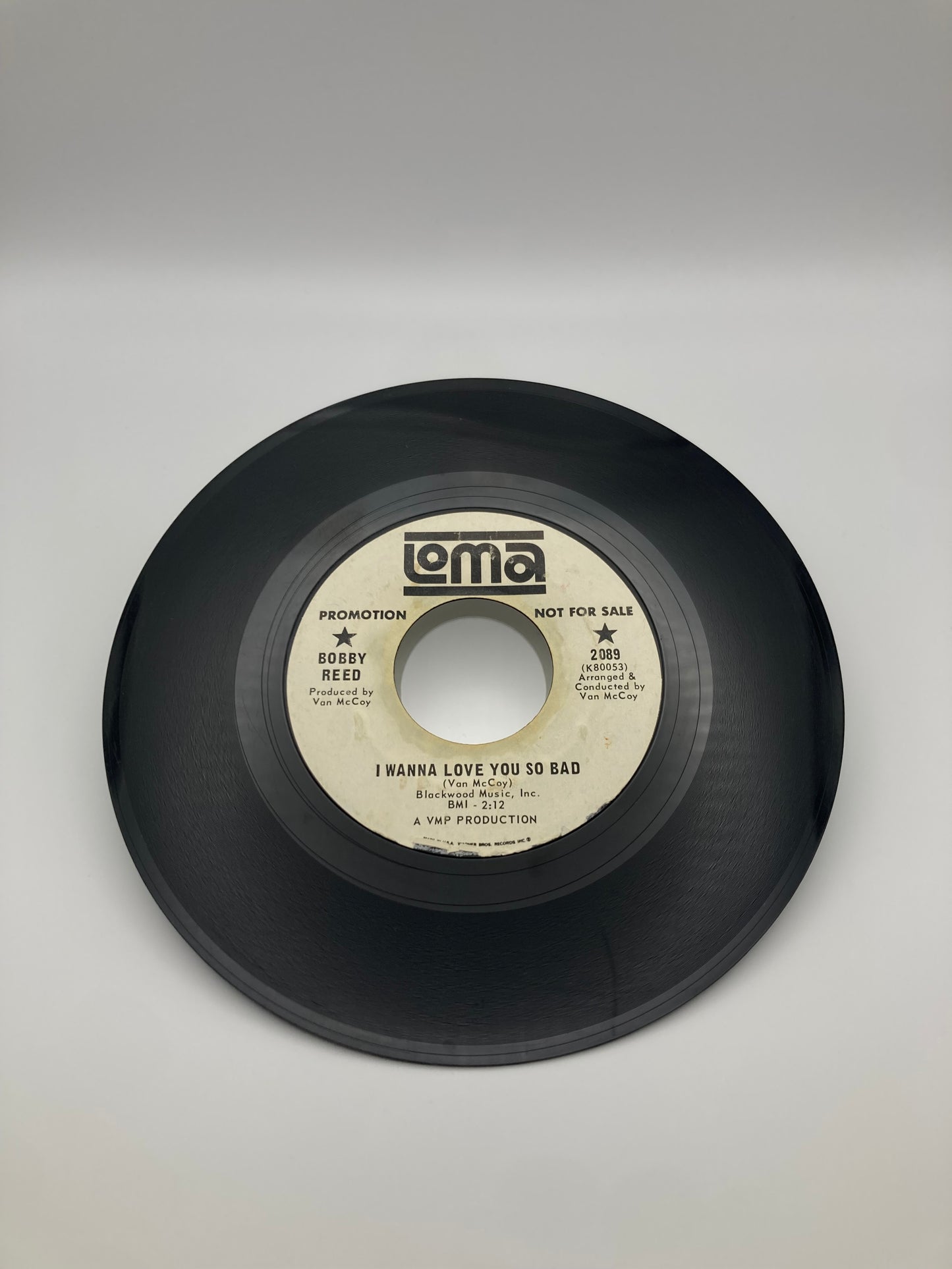 Bobby Reed : I Wanna Love You So Bad / I'll Find A Way (7", Promo)