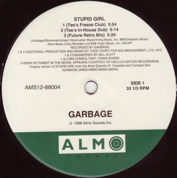 Garbage : Stupid Girl (12")