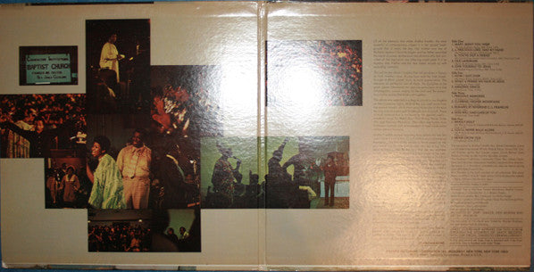 Aretha Franklin With Rev. James Cleveland & The Southern California Community Choir : Amazing Grace (2xLP, Album, PR;)