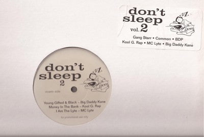 Various : Don't Sleep 2 (Vinyl, Promo)