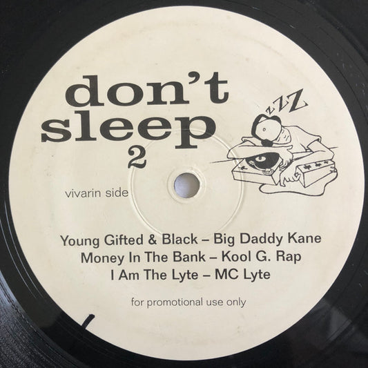 Various : Don't Sleep 2 (Vinyl, Promo)