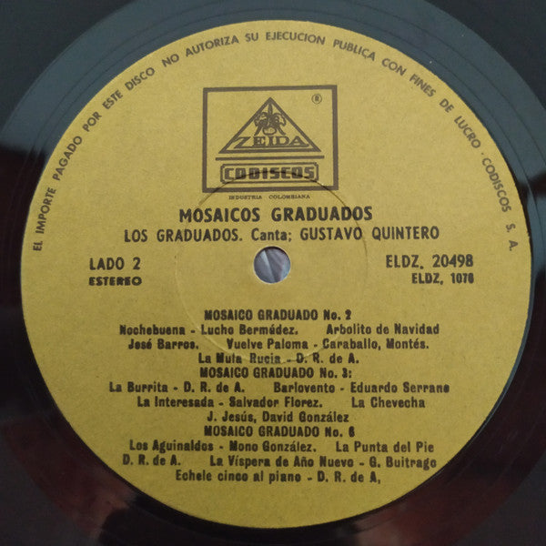 Los Graduados : Mosaicos Graduados (LP, Comp)