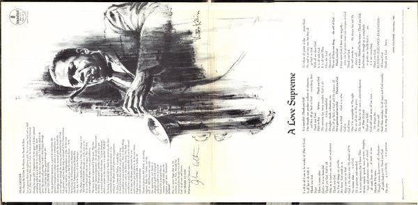 John Coltrane : A Love Supreme (LP, Album, RE, Gre)