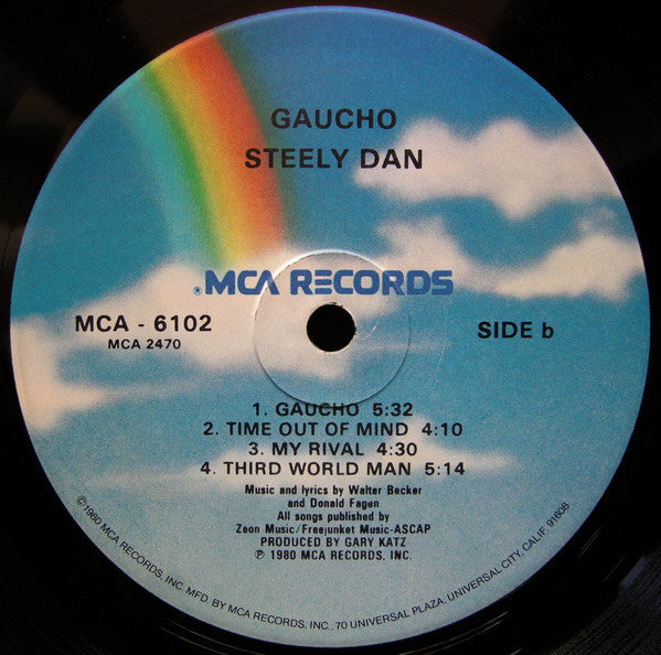 Steely Dan : Gaucho (LP, Album, RE)