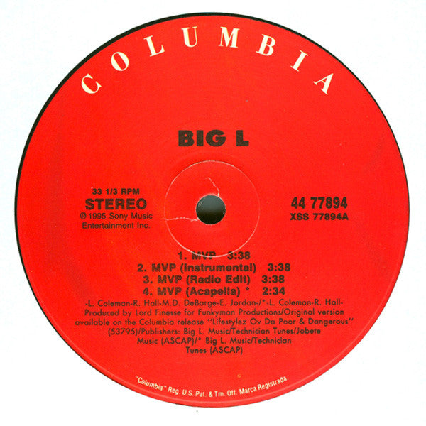 Big L : MVP (12")