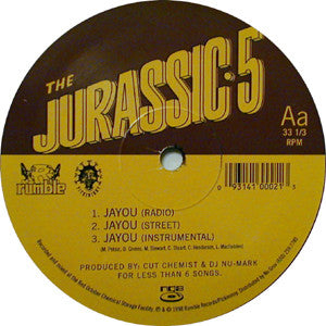 Jurassic 5 : Jayou / Without A Doubt (12")