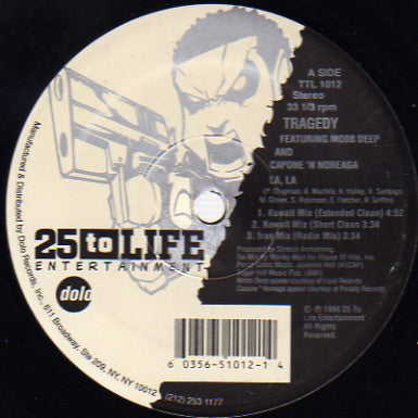 Tragedy Khadafi : LA, LA (Marley Marl Remixes) (12")