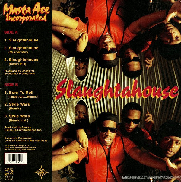 Masta Ace Incorporated Starring: MC Negro & The Ignorant MC : Slaughtahouse (12", Maxi)