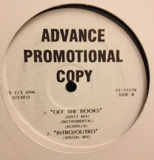 Various : Advance Promotional Copy (12", Unofficial)